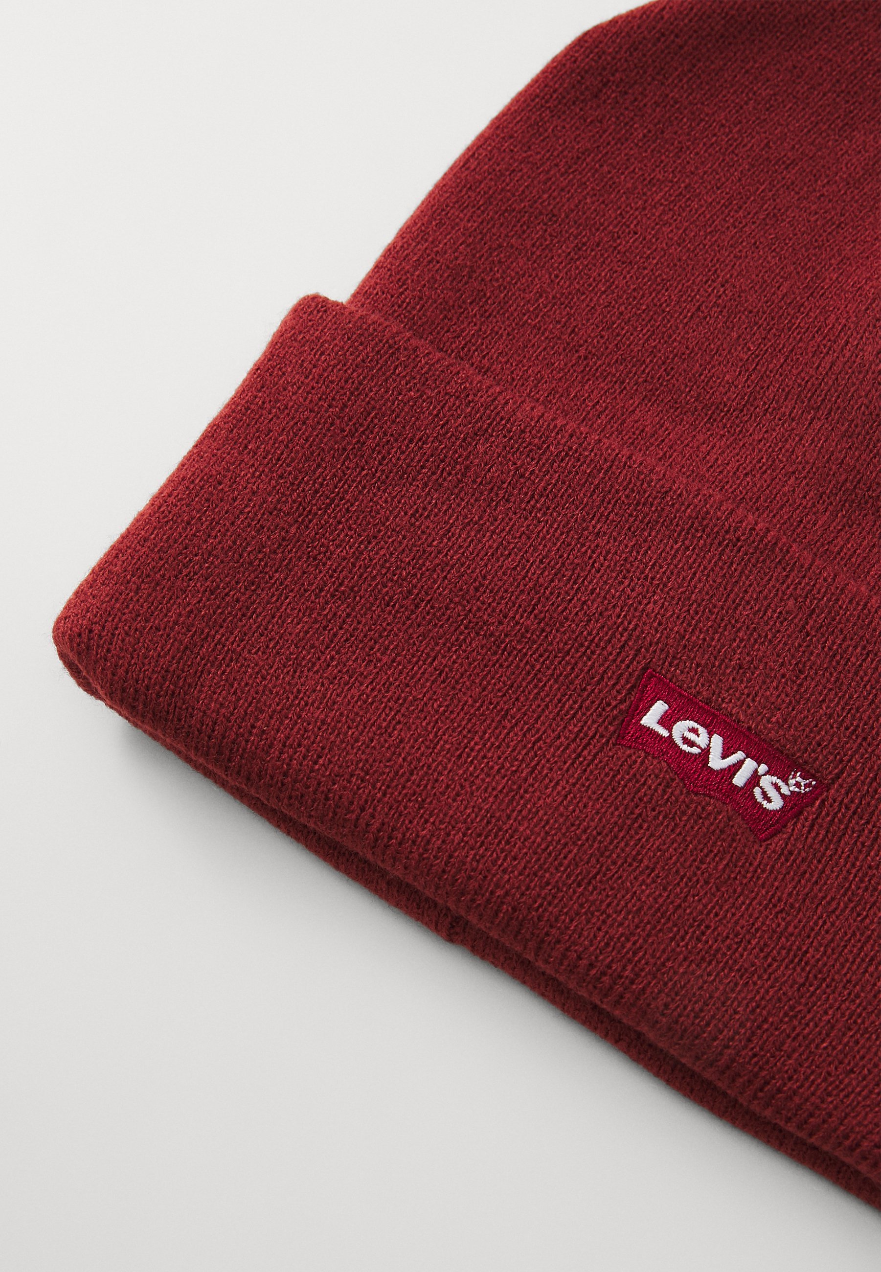 Levi's® Tonal bestickte Unisex-Mütze - Mütze - rote Birne