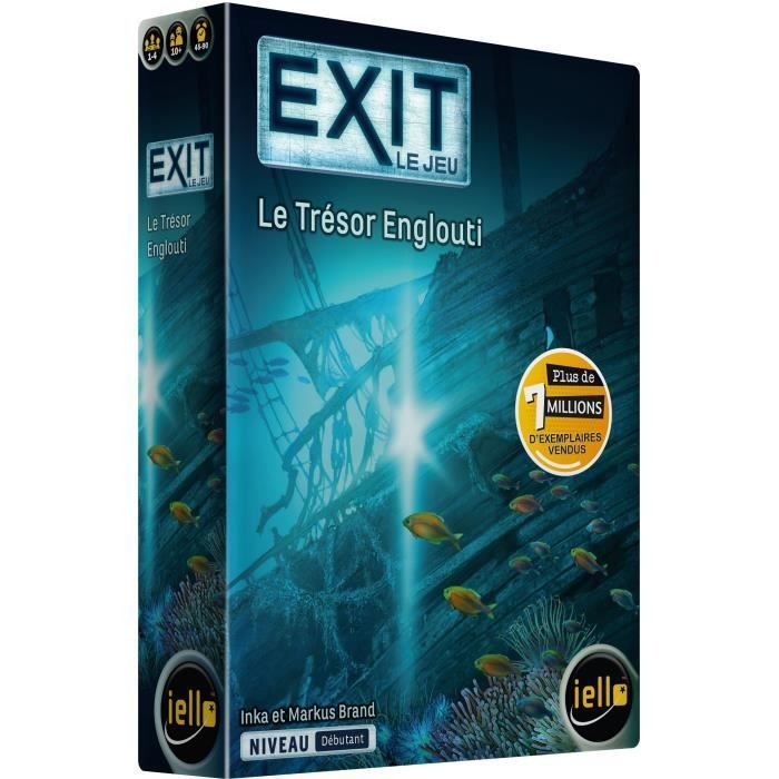 Hola - SAL del juego: El tesoro hundido - Juego de mesa - Juego de escape