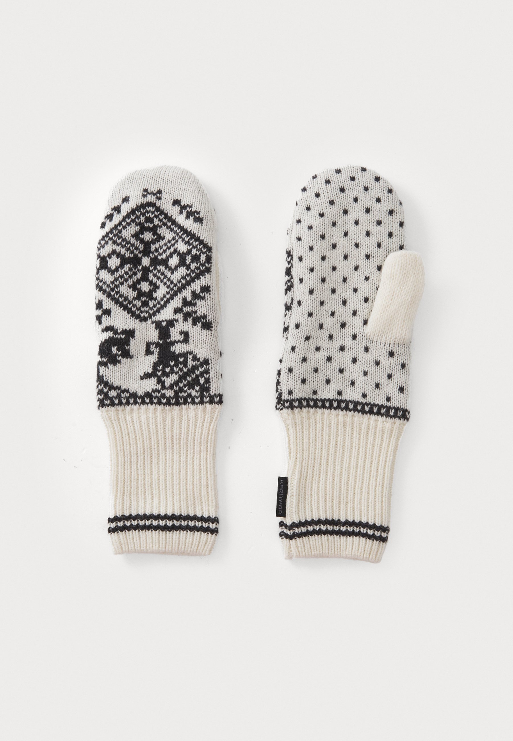 Kari Traa SAGA MITTENS - Moufles - off white