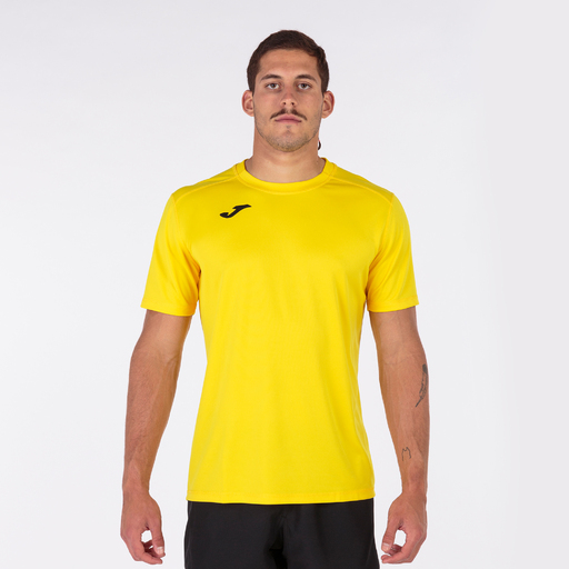 Camiseta Manga Corta Joma Strong Amarillo
