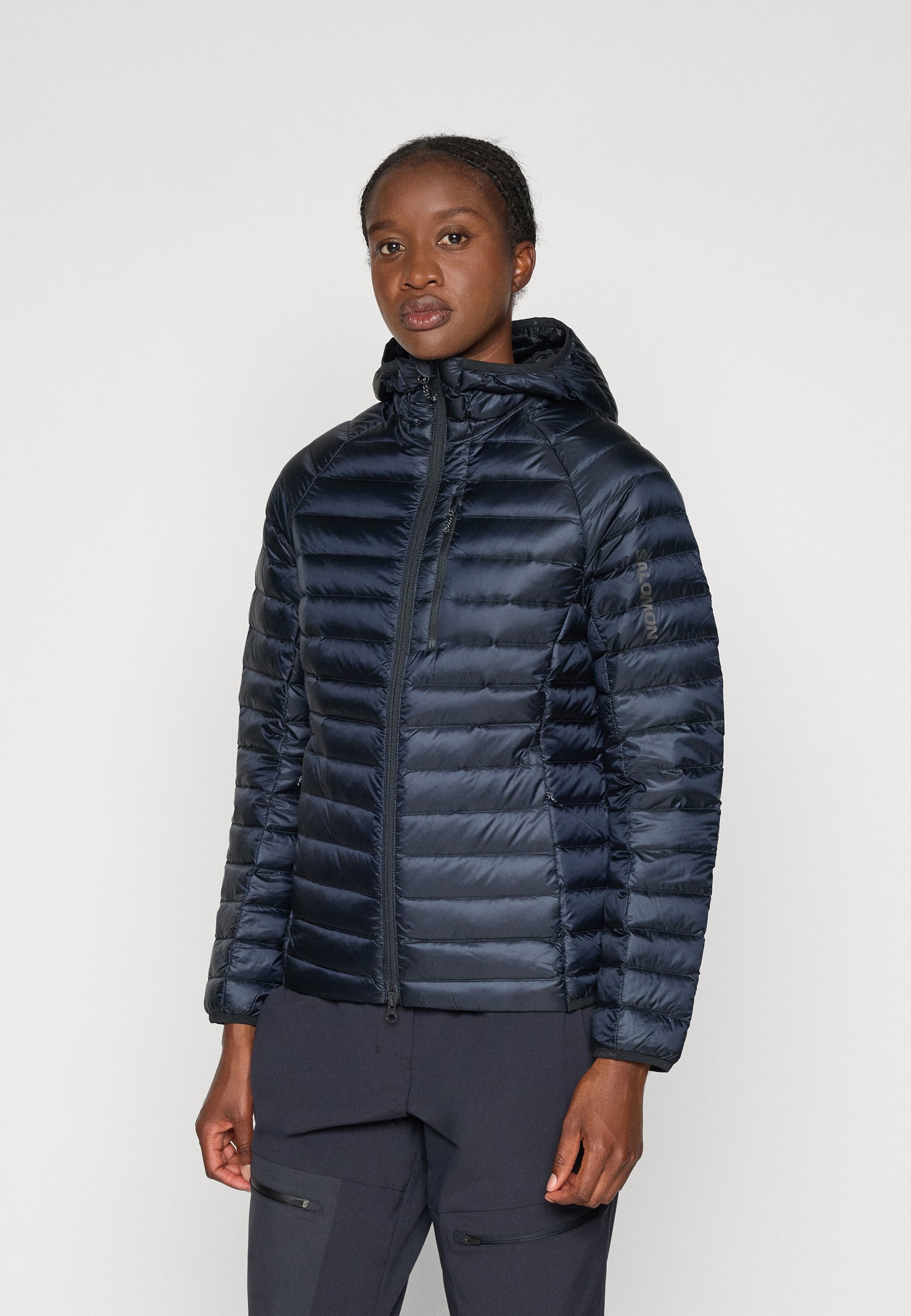Salomon ELIXIR MICRO - Donsjack - diepzwart