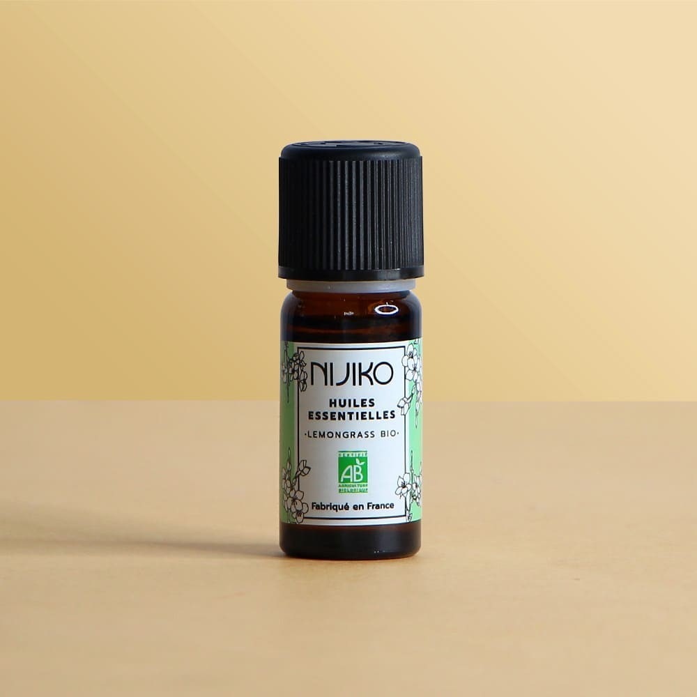 NIJIKO Huile Essentielle de Lemongrass Bio