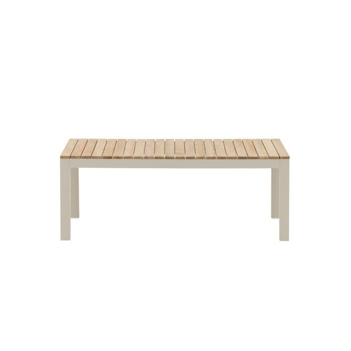 Tavolino Brasilia beige, in teak.