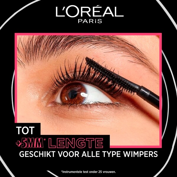L'Oréal Paris Telescopic Lift Extra Black maskara<br>9,9 ml, vidno na TikToku