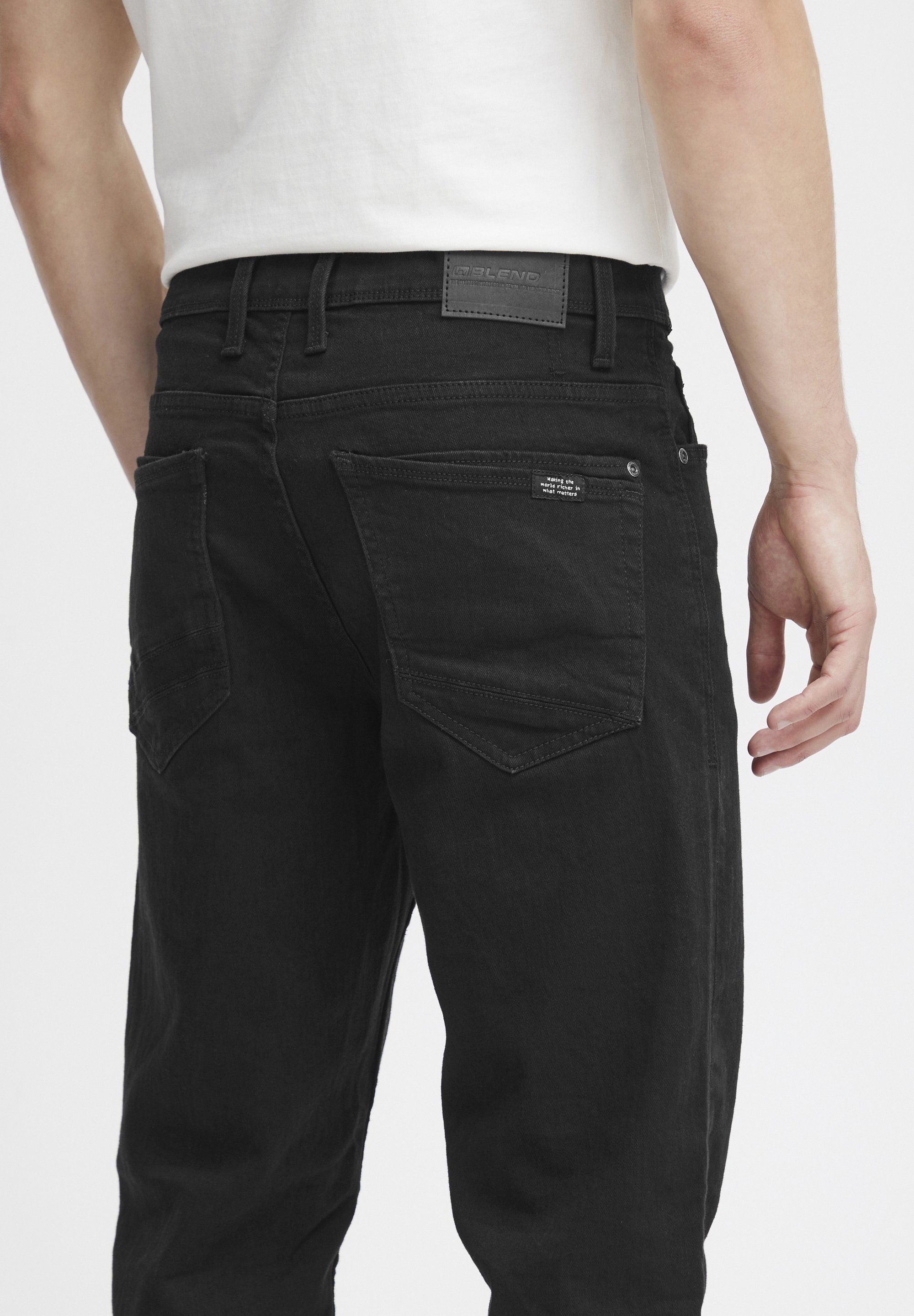Blend BHROCK - Rovné džínsy - čierne, dĺžka 30