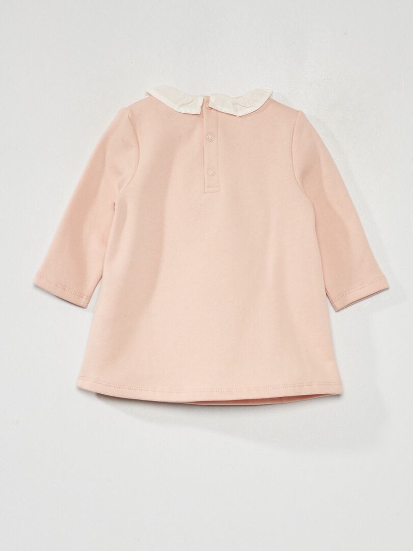 Fleece jurk - Roze