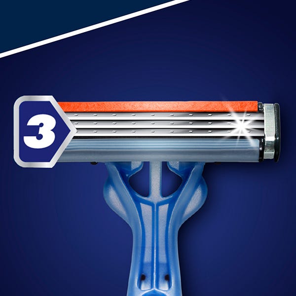 Gillette Blue 3 Smooth de unică folosință, 8 bucăți | 8UD