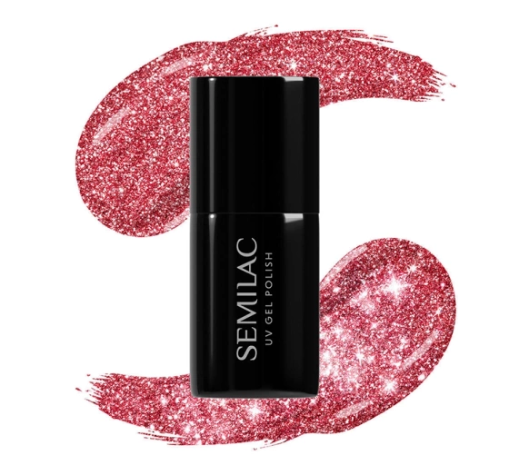Semilac It’s Time To Shine lakier hybrydowy 457 Glamorous Red 7 ml