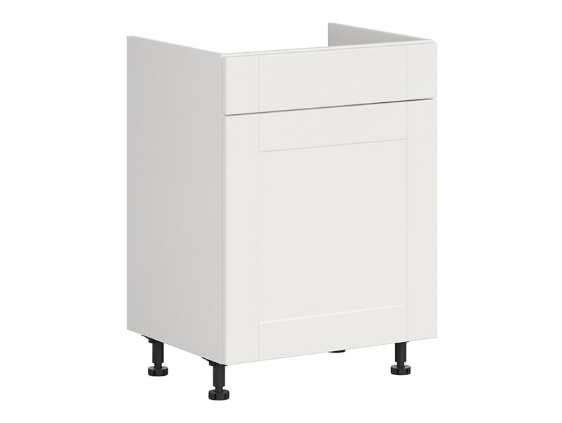Szafka pod zlewozmywak Edan 60 cm z szufladą biały canadian