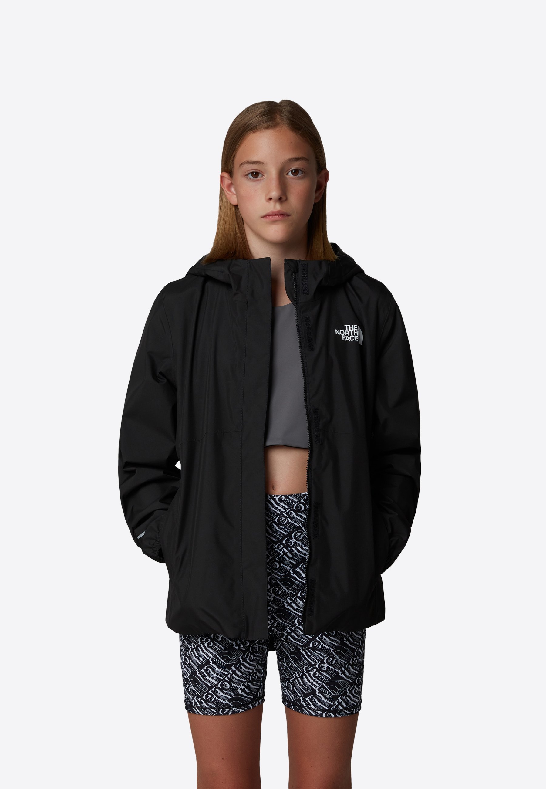 The North Face G ANTORA REGENJACK - Waterdichte jas - tnf zwart tnf zwart