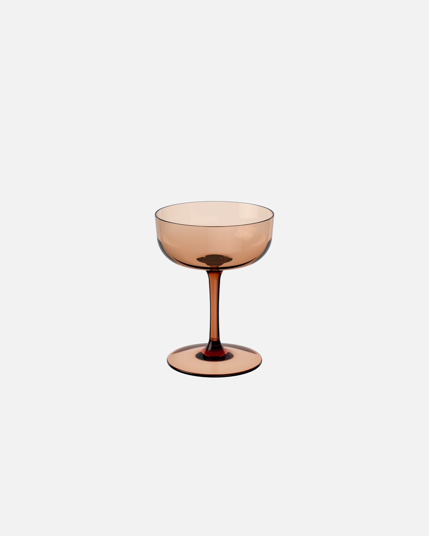 Villeroy & Boch Champagner-/Dessertschale aus Glas, 2er-Set. Tonoptik – 1 Stück