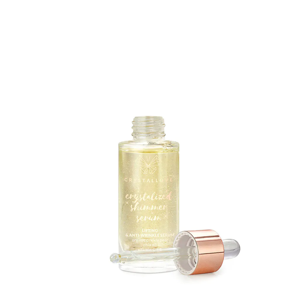 Crystallove serum do twarzy z Kryształem Górskim i Opuncją Figową