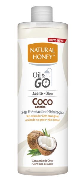 Oil & Go Coconut Addiction hidratantno ulje za tijelo Gelovi za kupanje i sapuni