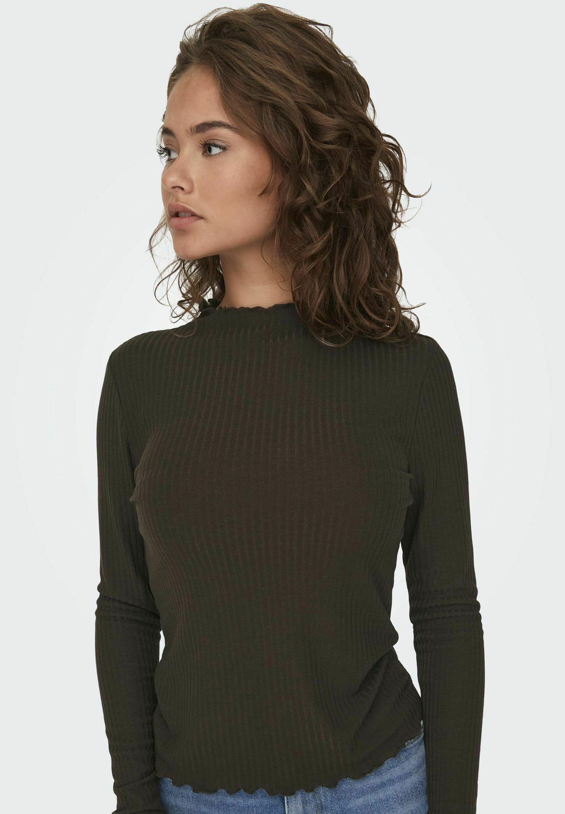 ONLY ONLEMMA HIGH NECK - Jumper - demitasse