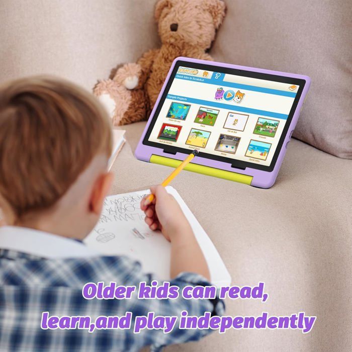 KOTSREN Children's Tablet - 10 inches (Android 14) - Octa-core - 8GB+64GB - WiFi 6