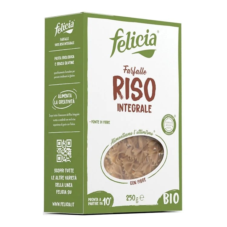 Felicia Farfalle bruine rijst 250g