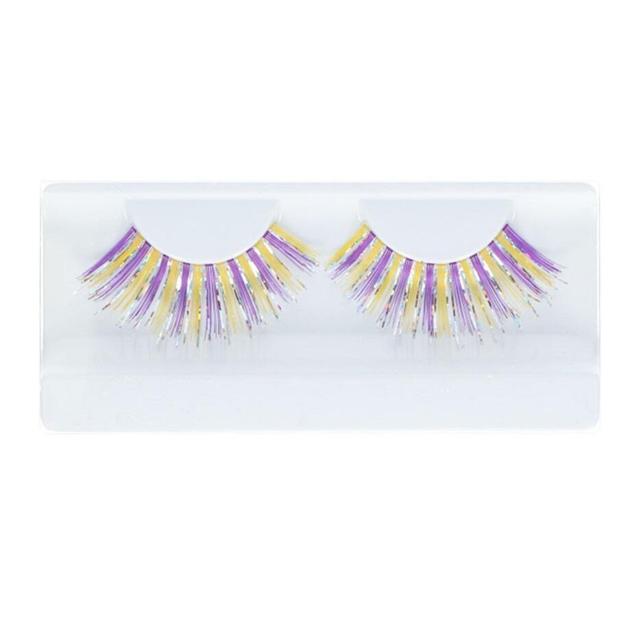 Cuidado de pestañas Makeup Studio Glitter & Glamour – Amarillo y morado