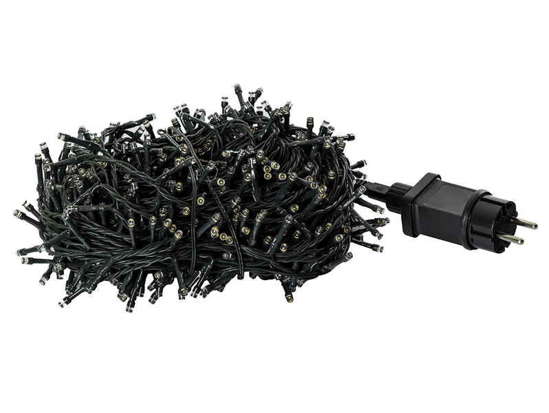 Lampki choinkowe 400 LED z zimną barwą światła