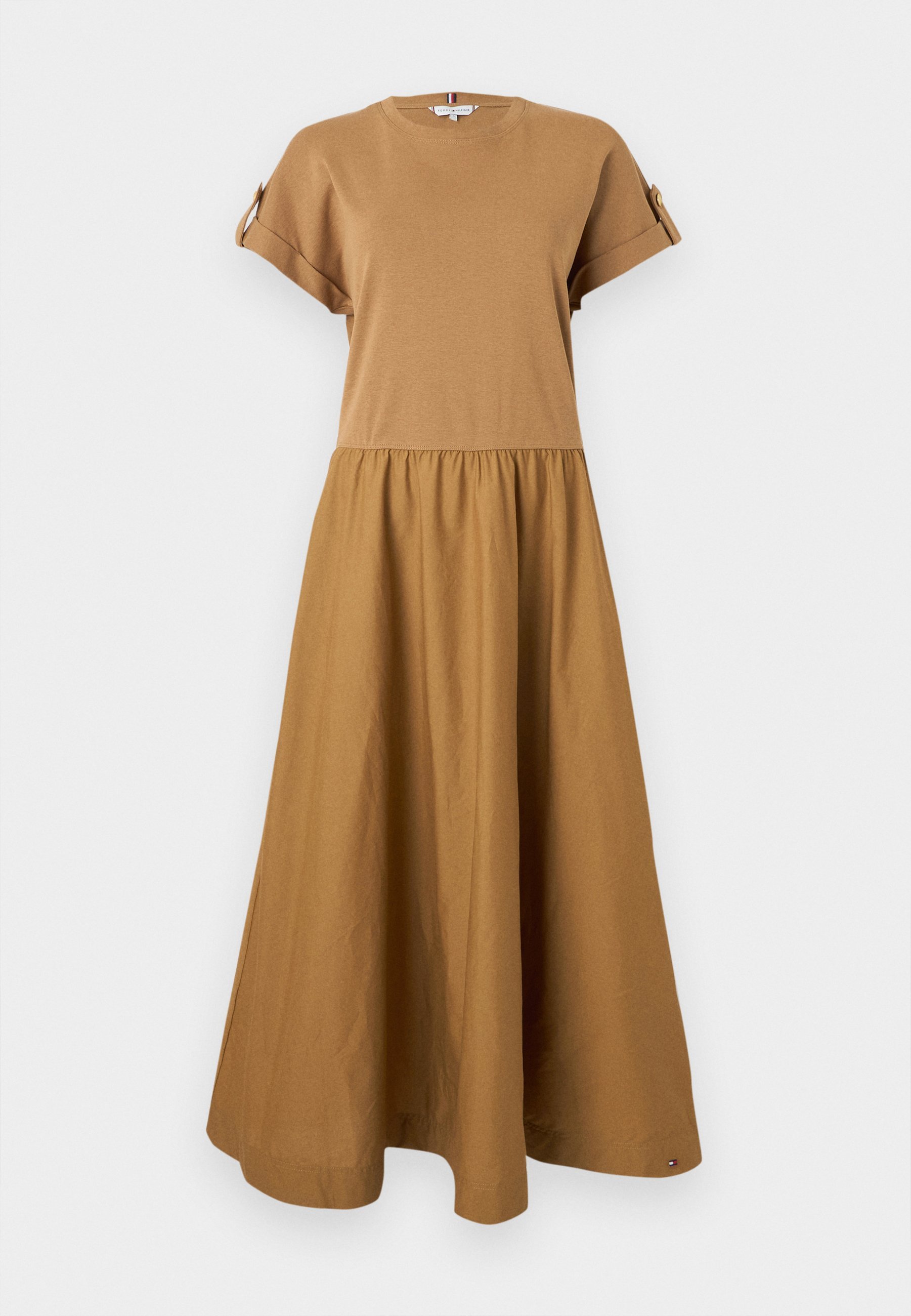 Robe midi Tommy Hilfiger MODERN CODY MIX - Couleur hickory