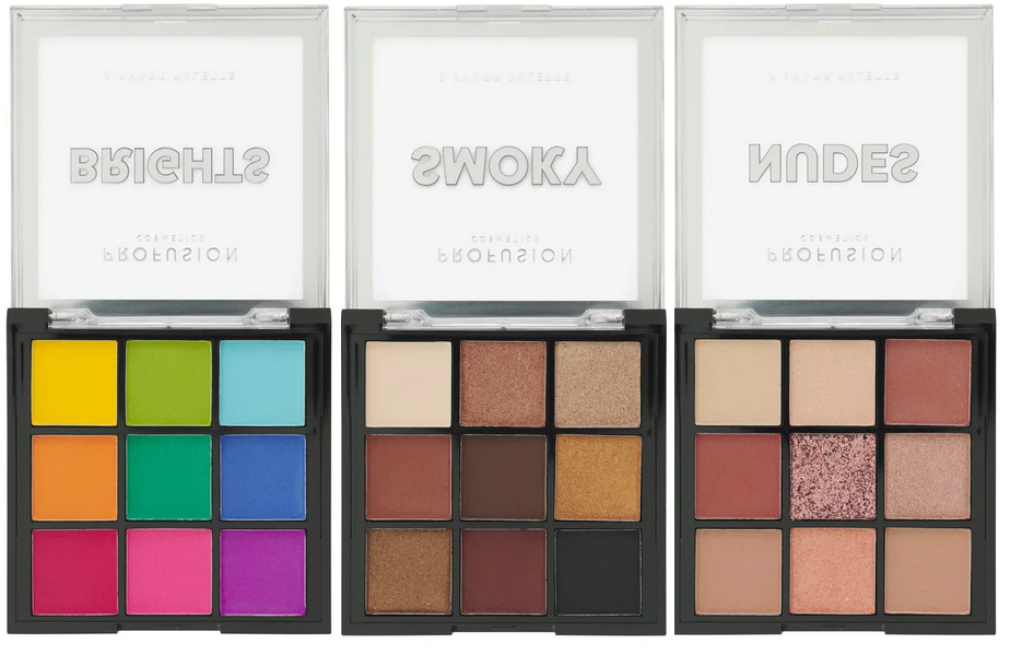 Sada 3 očných tieňov Ultimate Collection Palety očných tieňov a make-upu