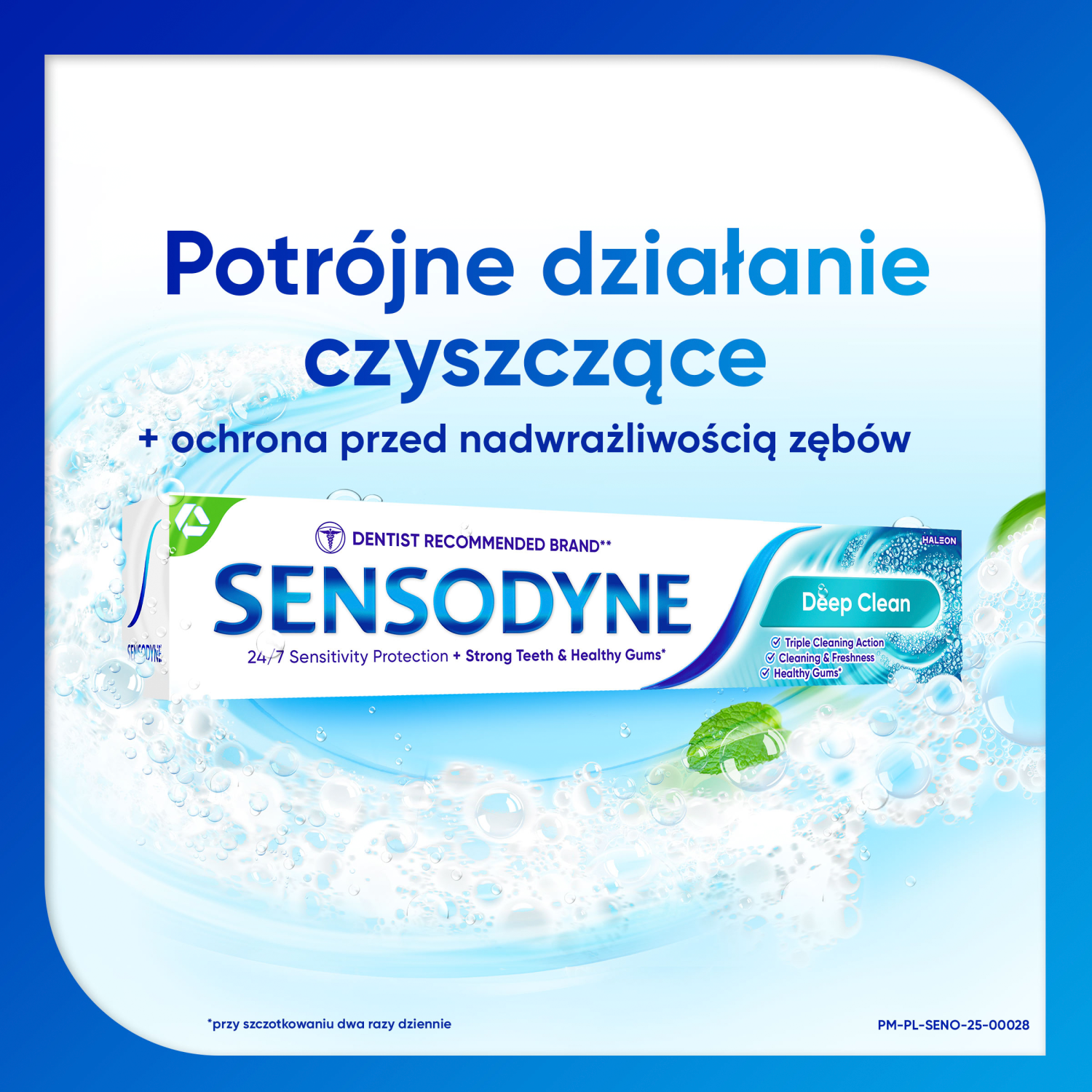 Sensodyne tandpasta voor overgevoelige tanden 75 ml Diepreinigend