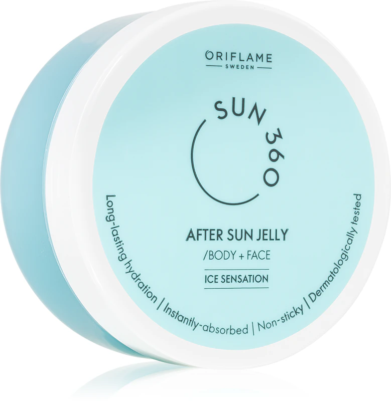 Oriflame Sun 360 Gel Pós-Sol Refrescante para Corpo e Rosto