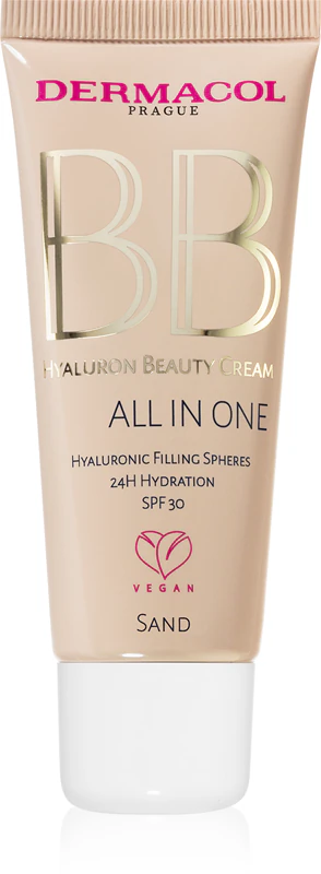 Dermacol Hyaluron Beauty Cream Feuchtigkeitsspendende BB-Creme LSF 30