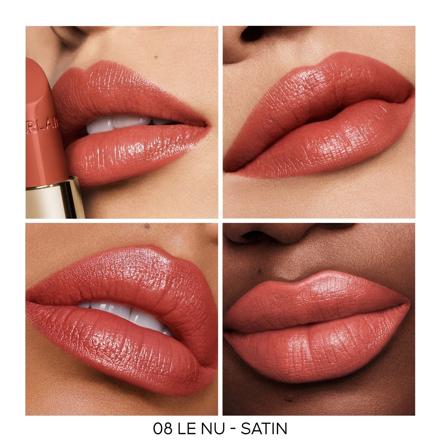 Guerlain lūpu krāsas Rouge G uzpildes iepakojums – satīna apdare – 3,5 g