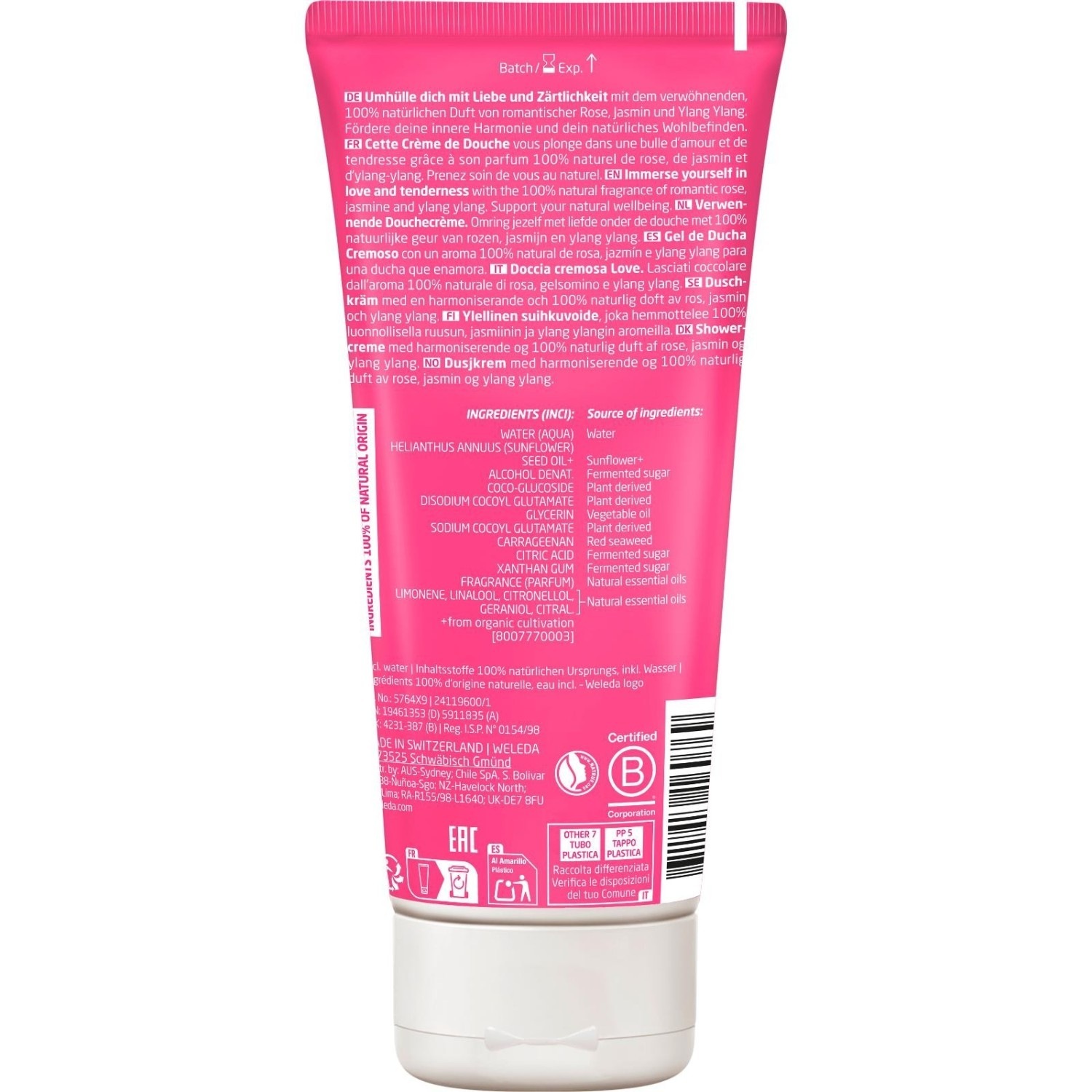 Weleda Duschgel Aroma Shower Love - 200 ml