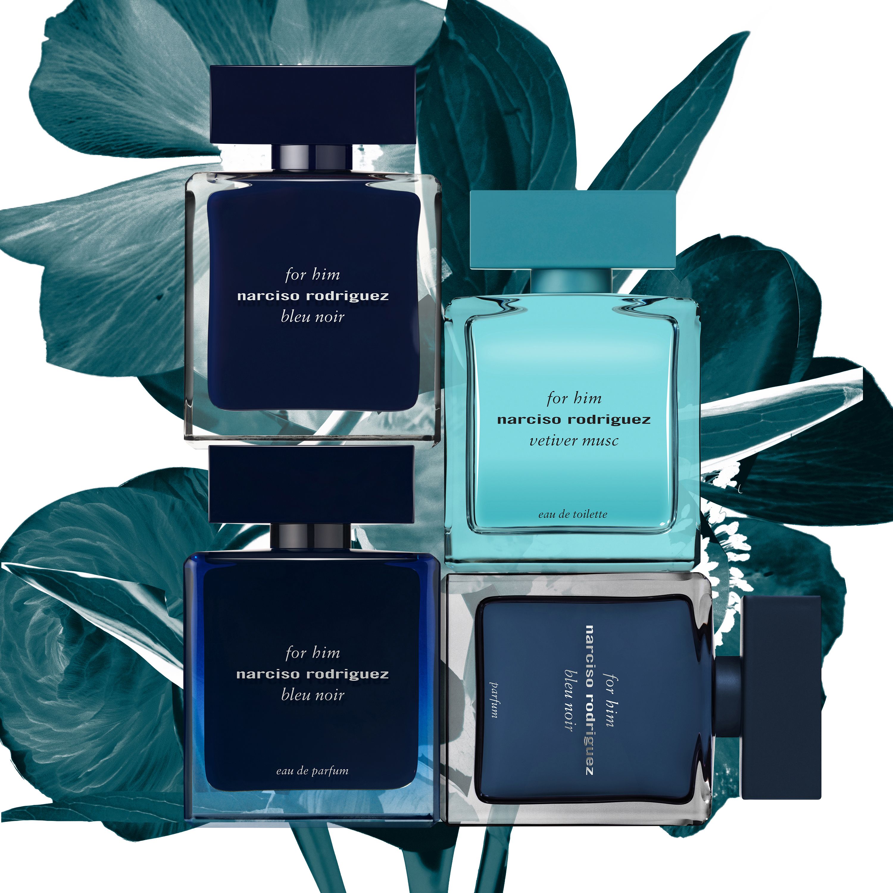 For Him Bleu Noir Eau de Parfum Case Parfémy pre mužov