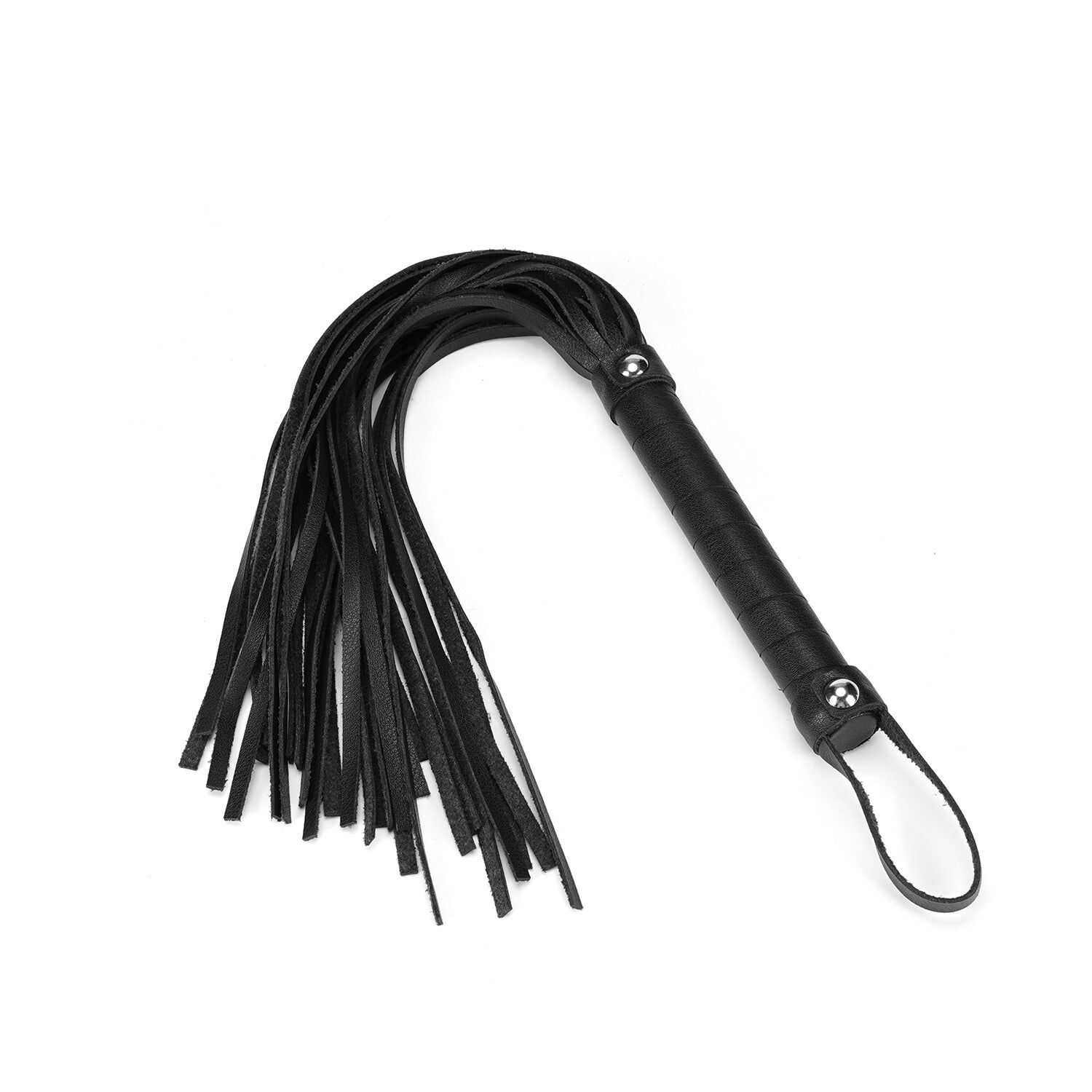 Liebe Seele Black Bond Leather Flogger