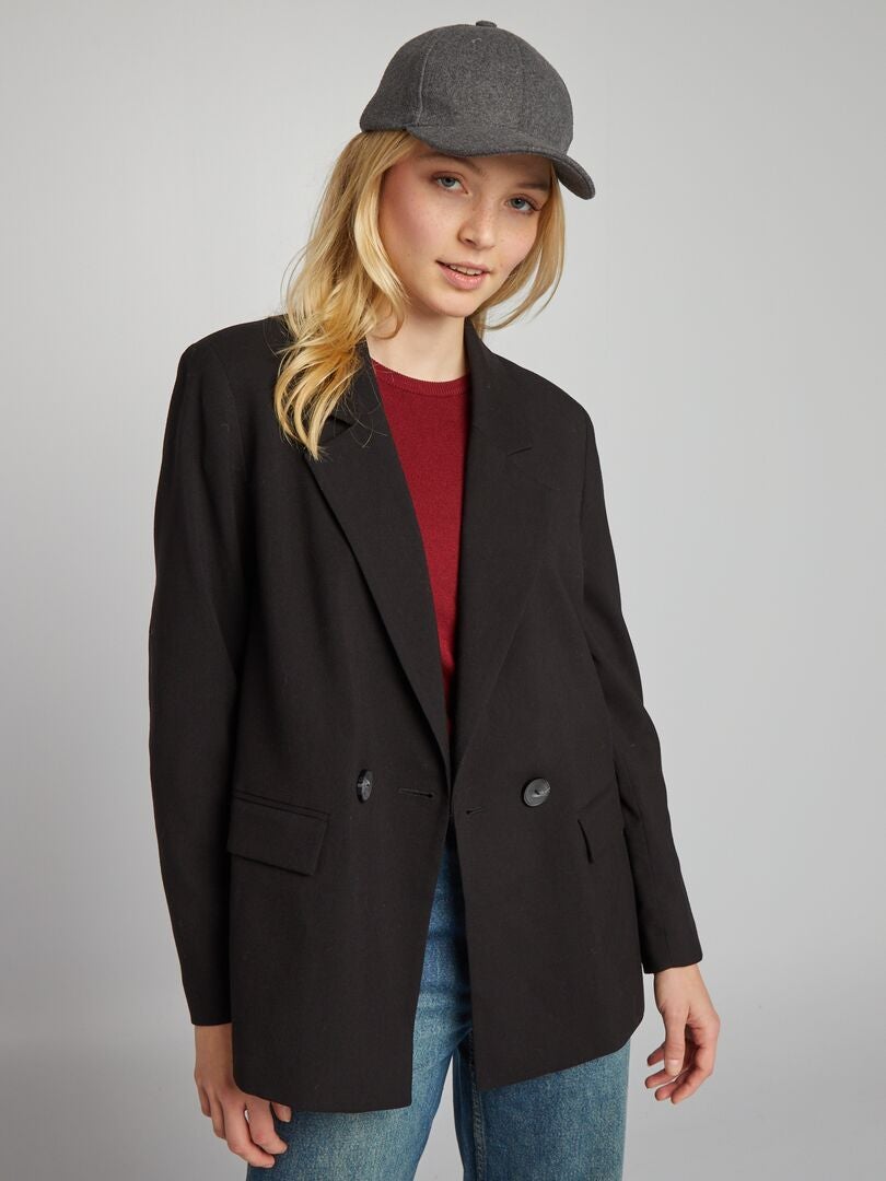 Blazer oversized - Preto