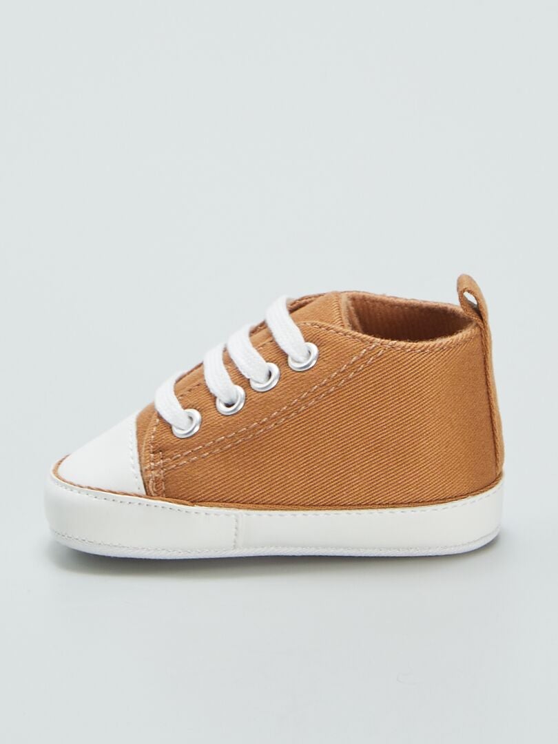 Hoge canvas sneakers - BRUIN