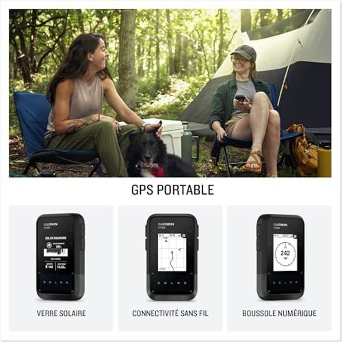 Navegador GPS Garmin eTrex Solar - Pantalla de 2,2