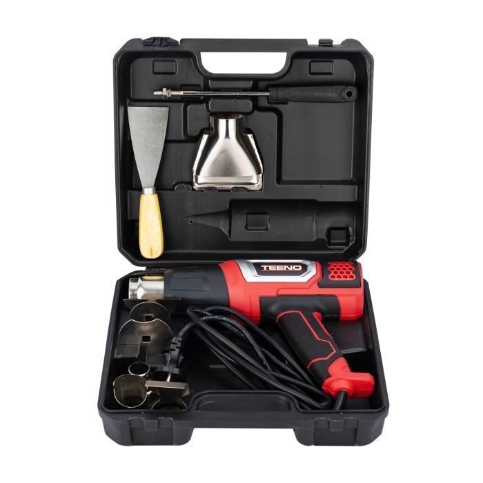 Décapeur thermique TEENO® 2000W - Coffret 8 accessoires