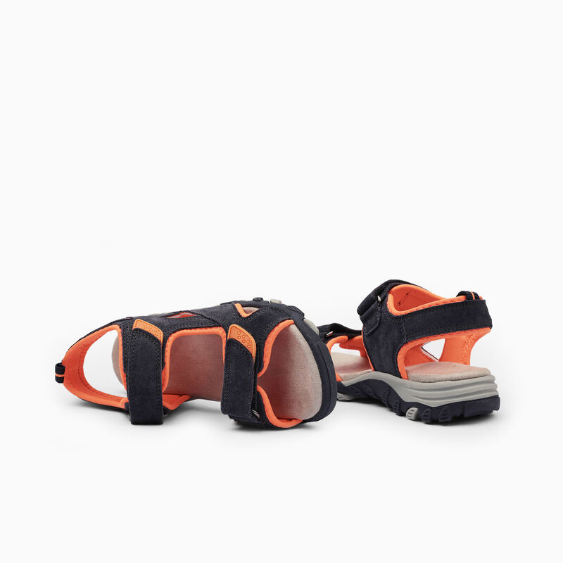 Barns sandaler i nubuck