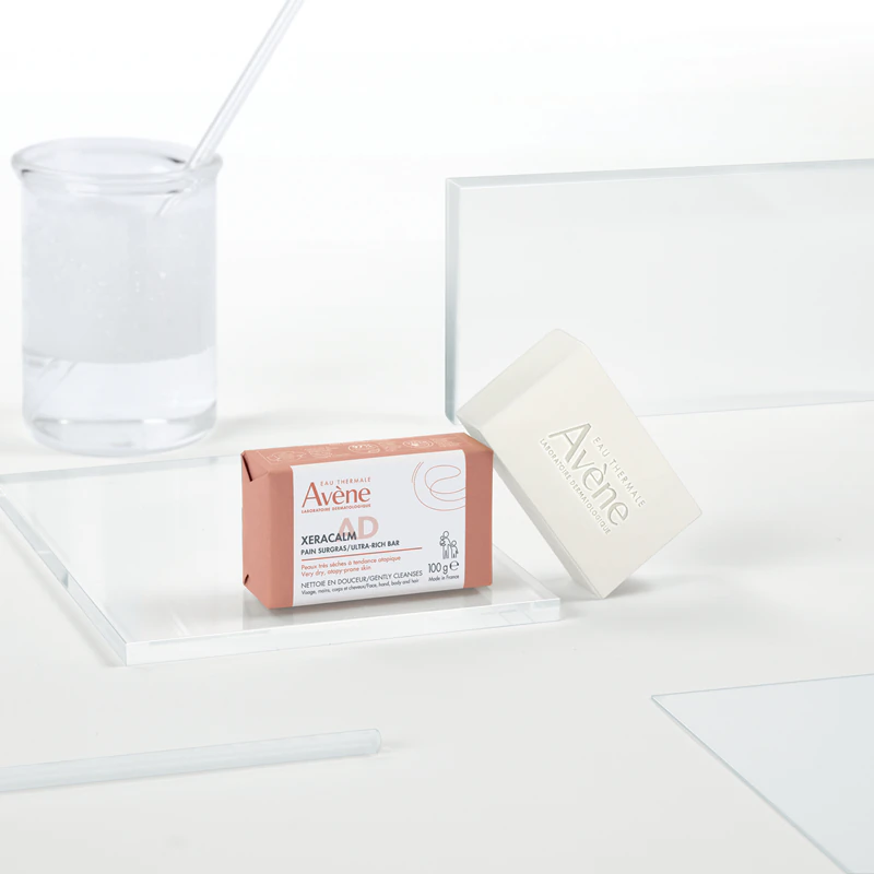 Avène XeraCalm AD Ultra-Rich Bar ultra vyživujúce čistiace mydlo pre suchú a atopickú pleť