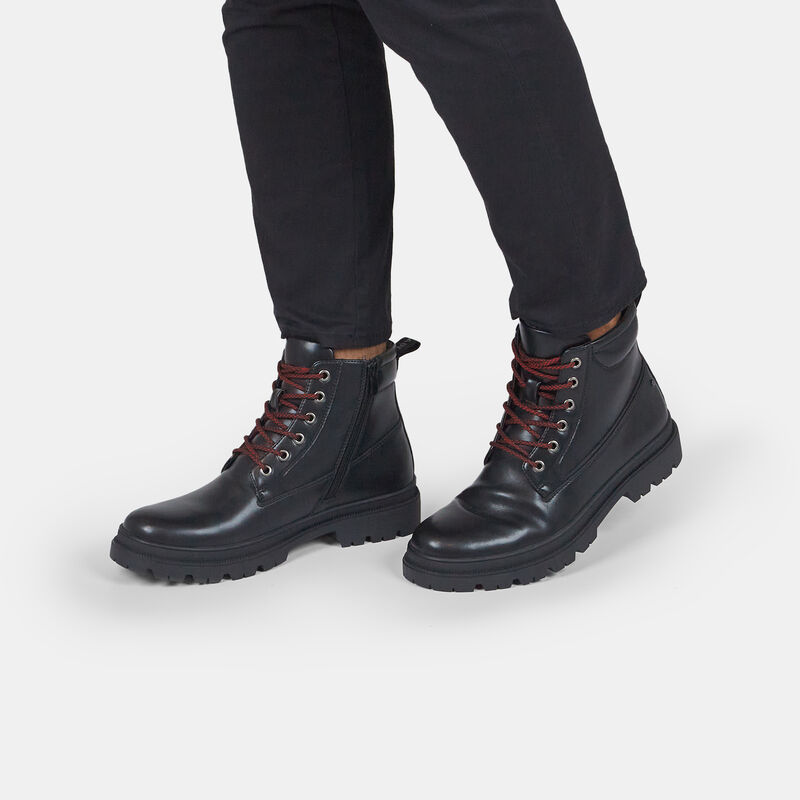 Bata Red Label męskie botki ze skóry licowej