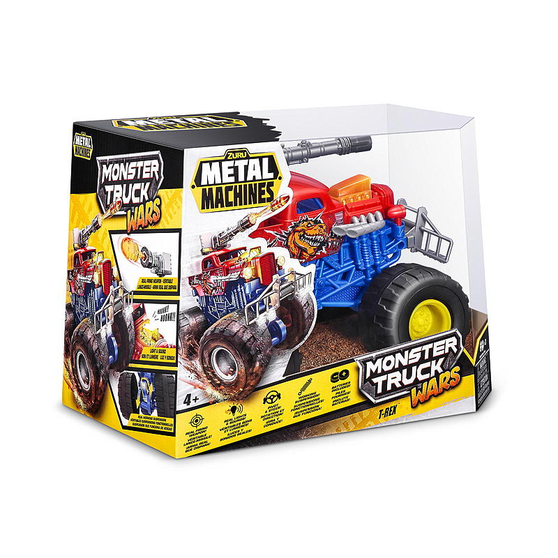 Zuru Monster truck S1, Metallmaskiner