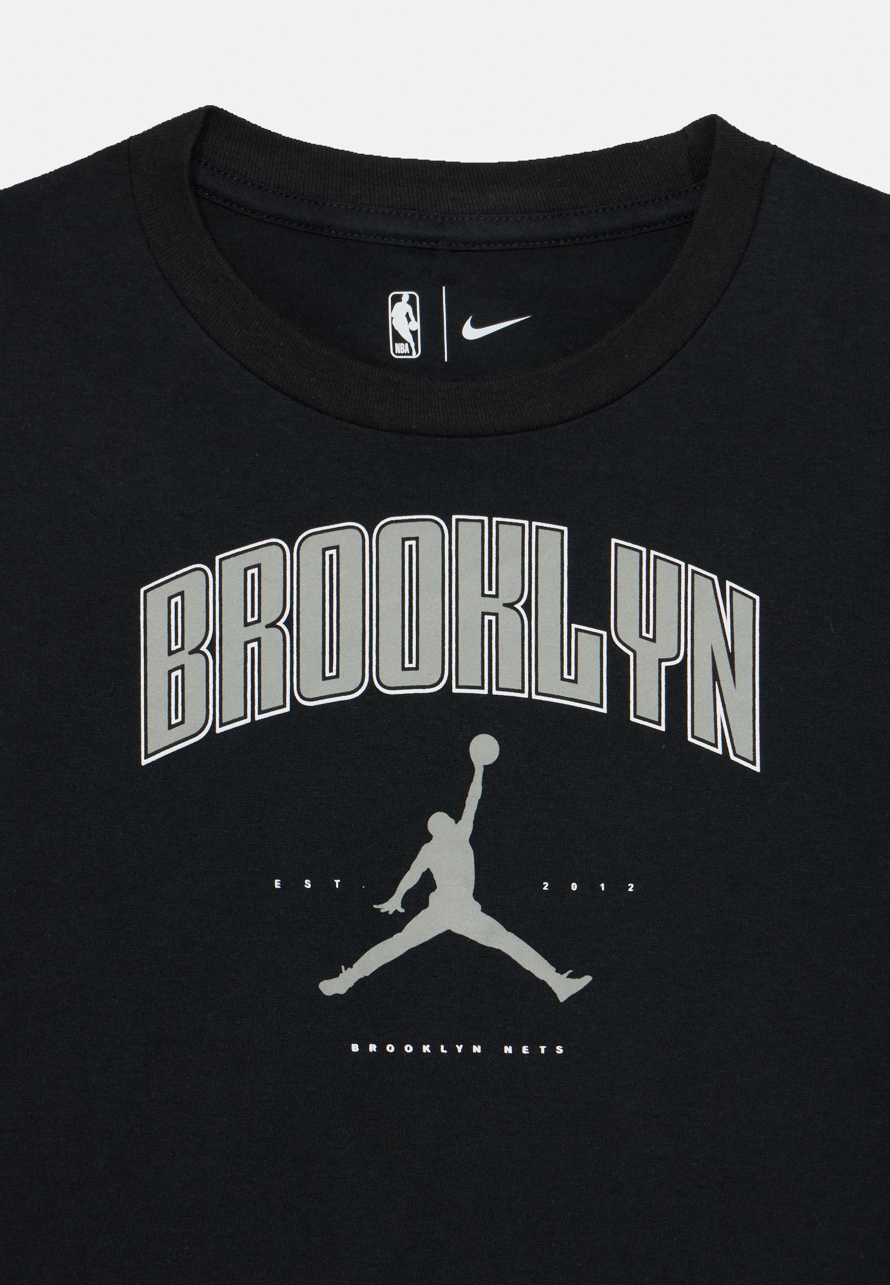 T-shirt unisexe Nike Performance NBA BROOKLYN NETS CITIES - Imprimé - Noir