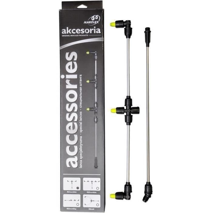 Lancia irroratrice per barra irroratrice MAROLEX da 60 cm, 3 ugelli