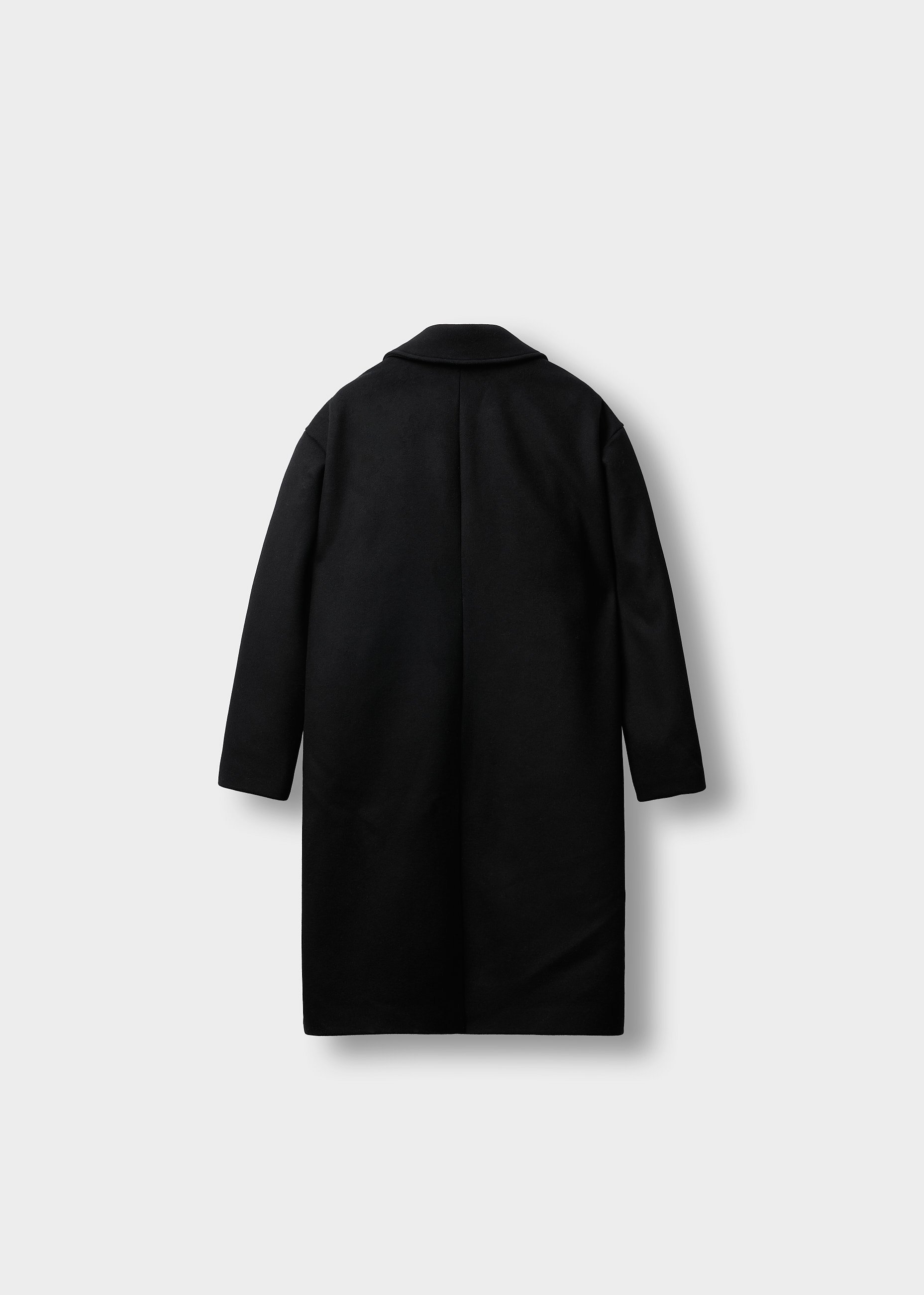 Manteau surdimensionné Burocs - Manteau classique - Noir