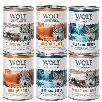 Wolf of Wilderness Adult Classic Sparpackung 24 x 400 g