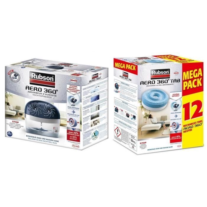 Pack AERO 360° de 40 m² (incluye 1 recambio) + 12 recambios adicionales