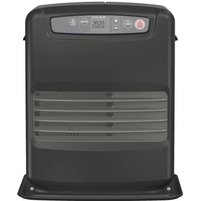 STOVER SRE 1228 C  2850 watts Poêle à pétrole électronique - Détecteur de CO2 - Multiples sécurités - Ecran LCD - Silencieux