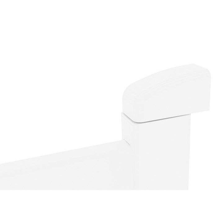 Puerta batiente de aluminio macizo, 103 cm de ancho x 180 cm de alto, blanca - NAZARIO