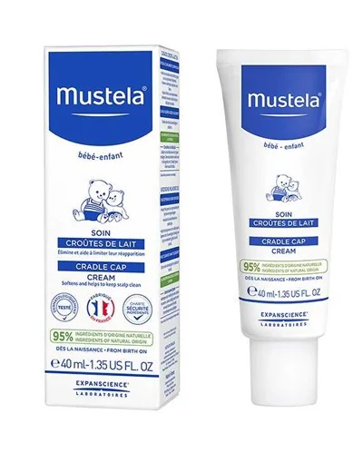 MUSTELA Mustela Behandeling van berg (seborroïsch eczeem) 40 ml voor pasgeborenen