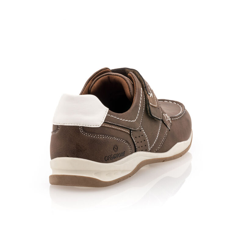 Brune loafers/båtsko til herre