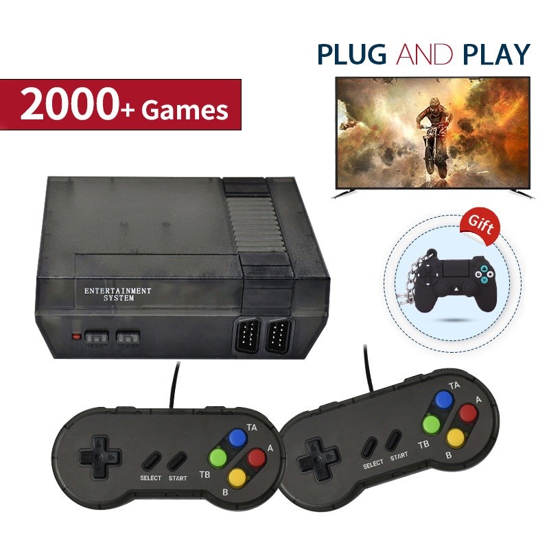 Video Game Console Built in 2000+ Classic Games Retro TV Game Console Games Player HD Out put Kids Toys Gift