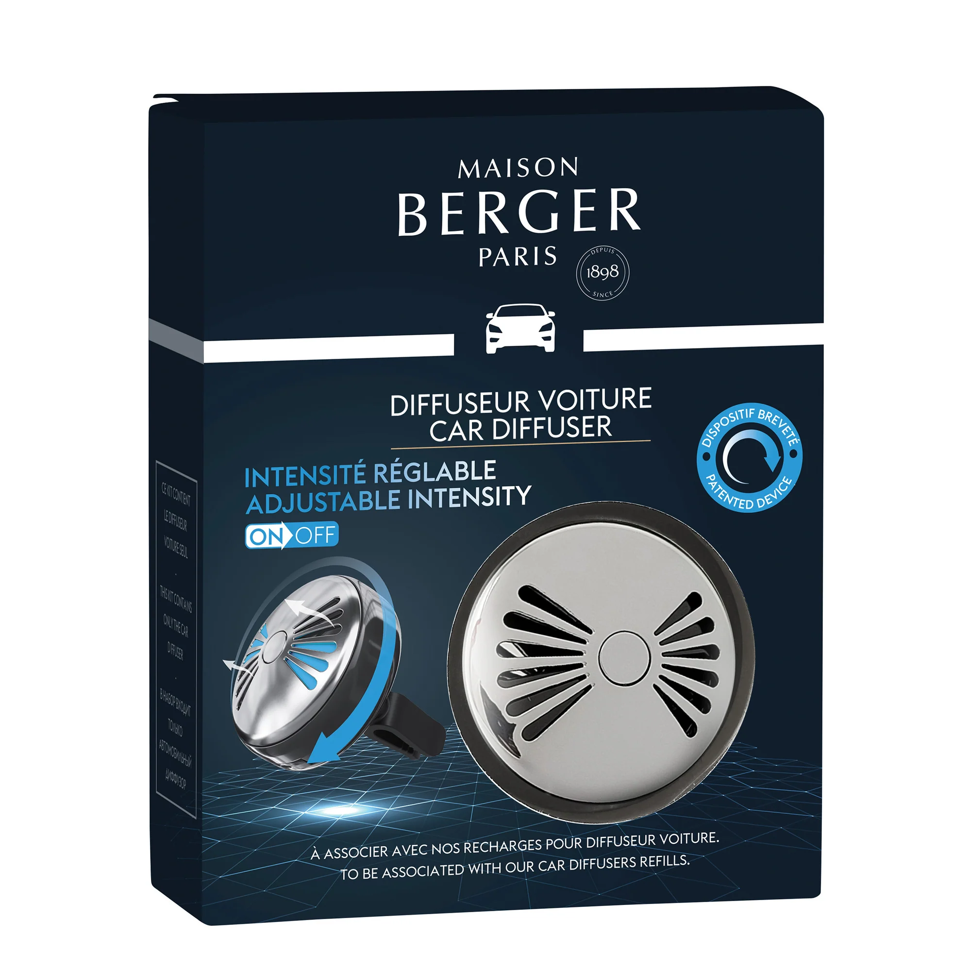 Diffuseur Voiture Diffusore per Auto TECNICA FLASH regolabile - Profumo per Automobile